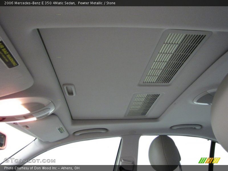 Pewter Metallic / Stone 2006 Mercedes-Benz E 350 4Matic Sedan