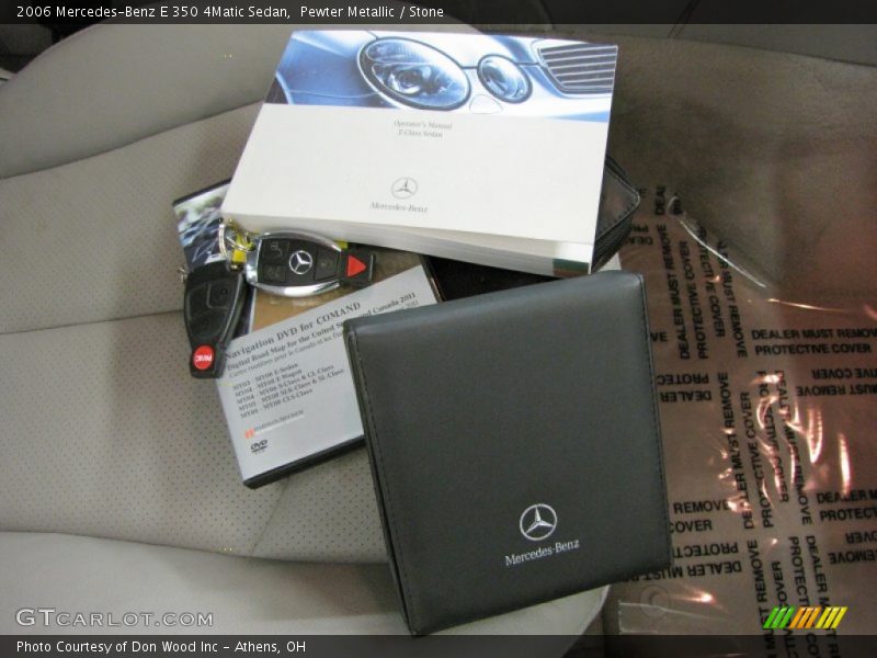 Pewter Metallic / Stone 2006 Mercedes-Benz E 350 4Matic Sedan