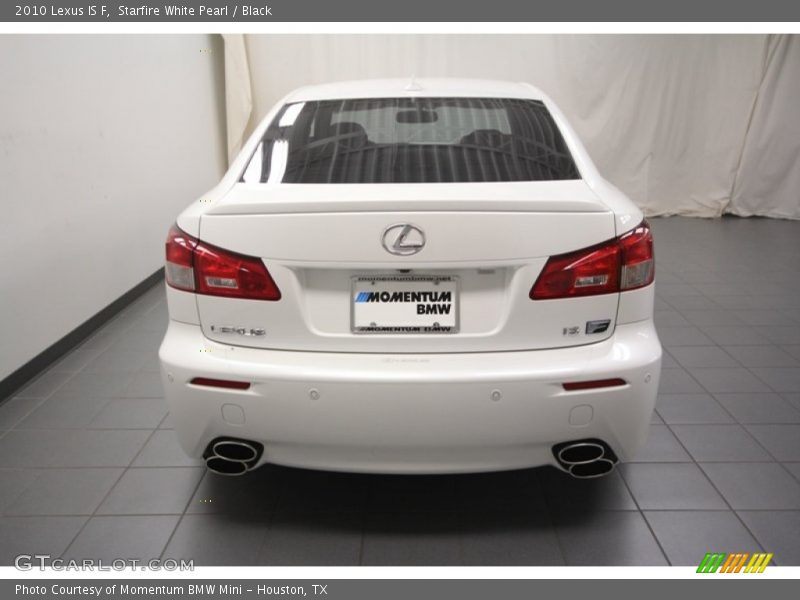 Starfire White Pearl / Black 2010 Lexus IS F