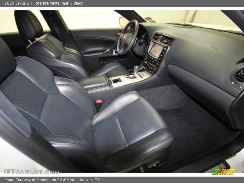  2010 IS F Black Interior