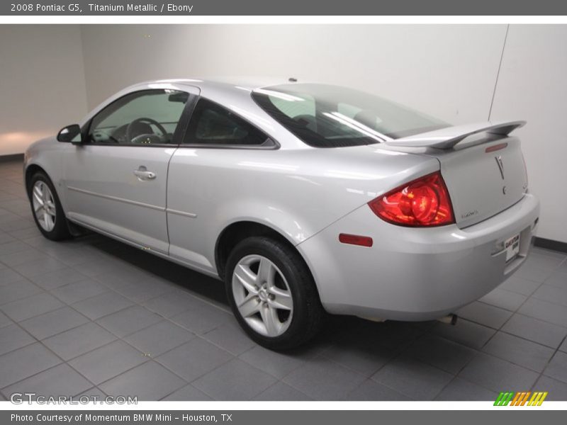 Titanium Metallic / Ebony 2008 Pontiac G5