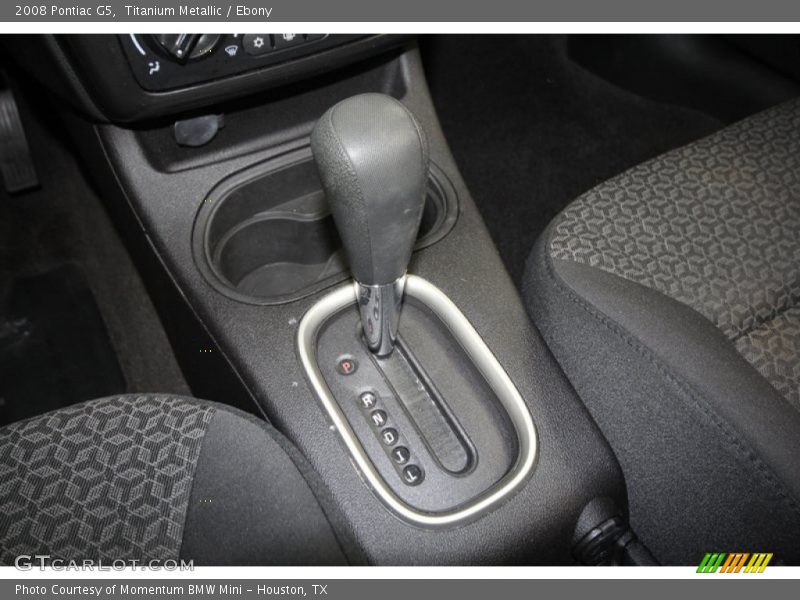 Titanium Metallic / Ebony 2008 Pontiac G5