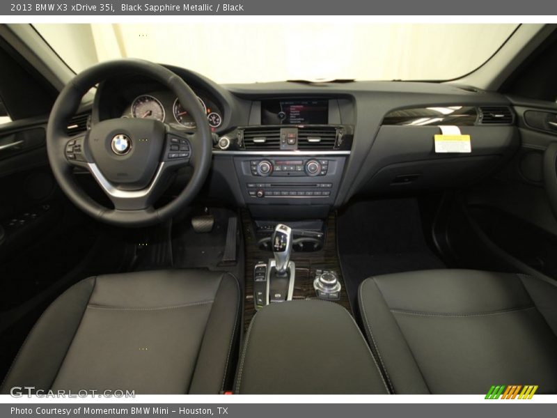 Black Sapphire Metallic / Black 2013 BMW X3 xDrive 35i