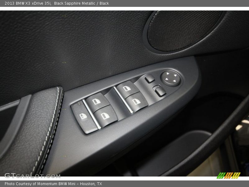 Black Sapphire Metallic / Black 2013 BMW X3 xDrive 35i