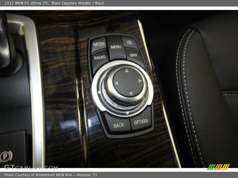 Black Sapphire Metallic / Black 2013 BMW X3 xDrive 35i