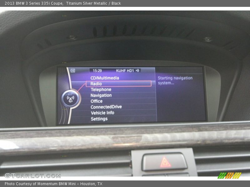 Titanium Silver Metallic / Black 2013 BMW 3 Series 335i Coupe