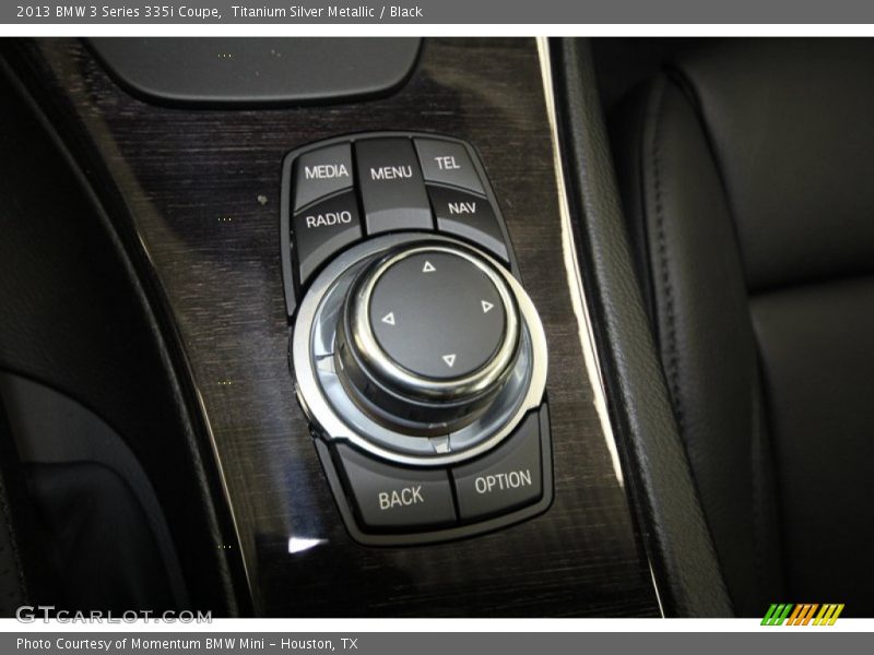 Titanium Silver Metallic / Black 2013 BMW 3 Series 335i Coupe