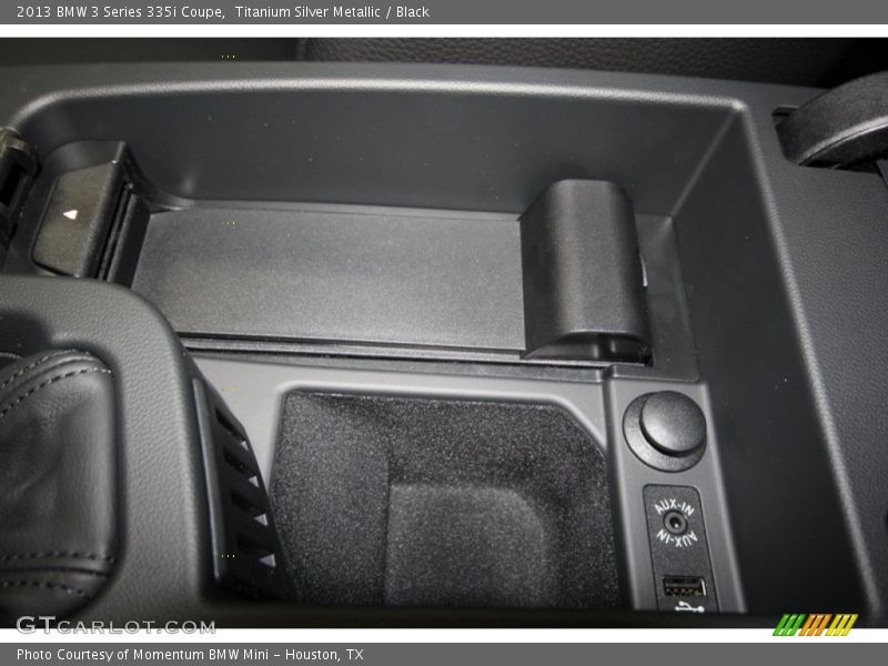 Titanium Silver Metallic / Black 2013 BMW 3 Series 335i Coupe