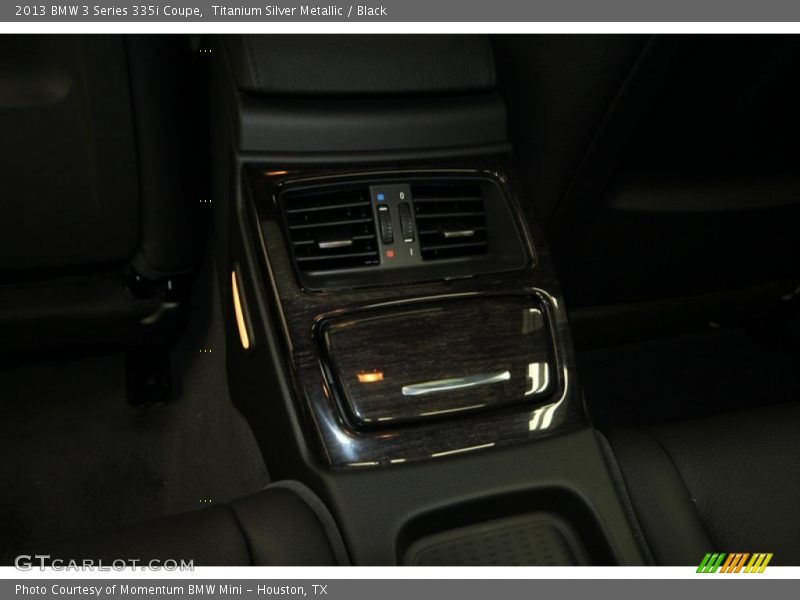 Titanium Silver Metallic / Black 2013 BMW 3 Series 335i Coupe