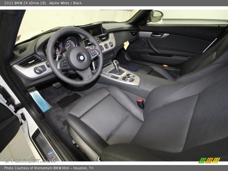 Black Interior - 2013 Z4 sDrive 28i 