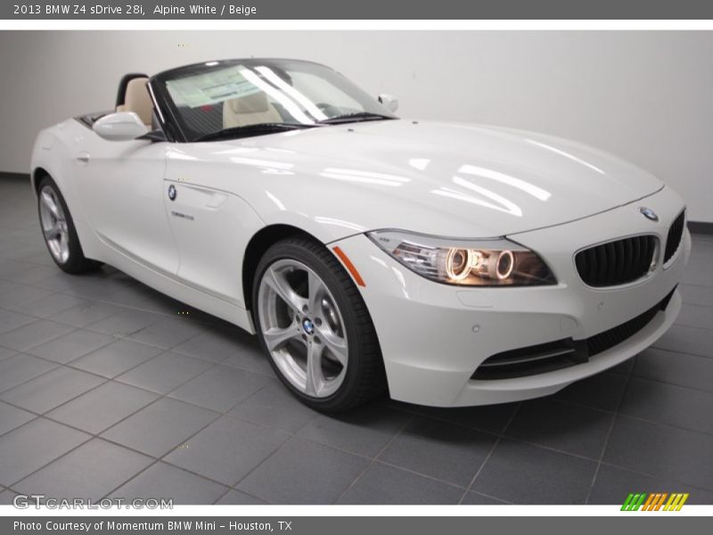 Front 3/4 View of 2013 Z4 sDrive 28i