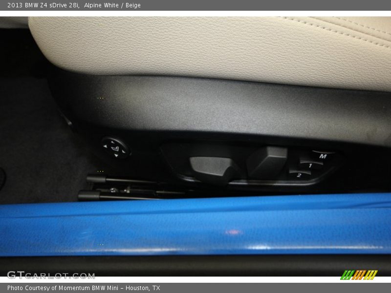 Alpine White / Beige 2013 BMW Z4 sDrive 28i