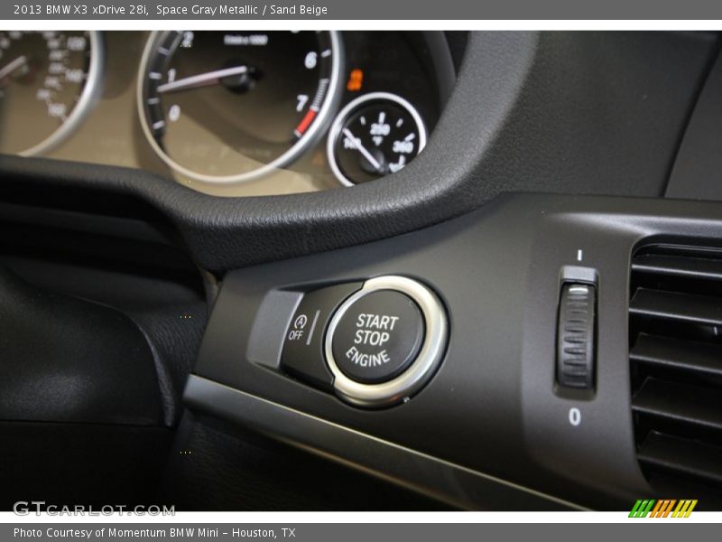 Space Gray Metallic / Sand Beige 2013 BMW X3 xDrive 28i