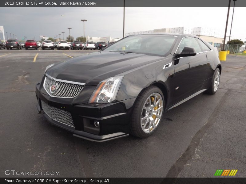 Front 3/4 View of 2013 CTS -V Coupe