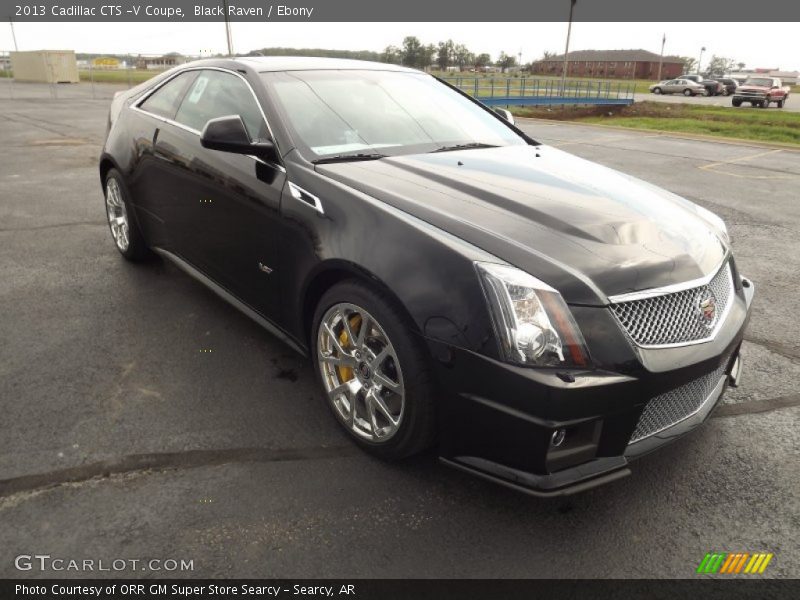 Black Raven / Ebony 2013 Cadillac CTS -V Coupe
