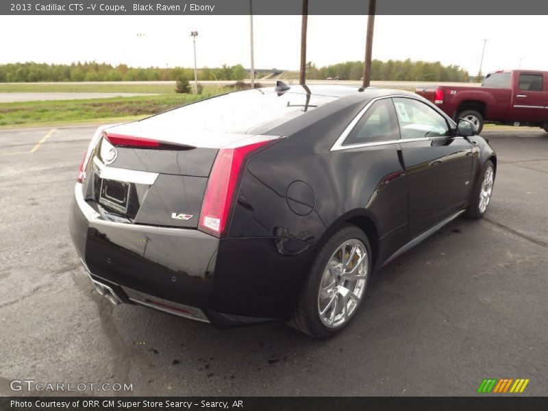 Black Raven / Ebony 2013 Cadillac CTS -V Coupe