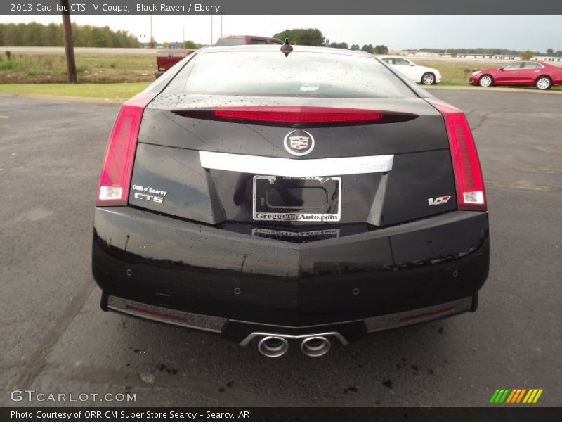 Black Raven / Ebony 2013 Cadillac CTS -V Coupe