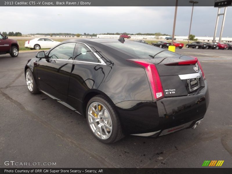 Black Raven / Ebony 2013 Cadillac CTS -V Coupe