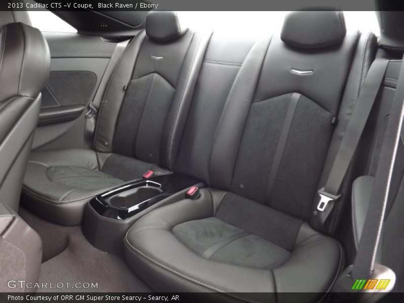 Rear Seat of 2013 CTS -V Coupe