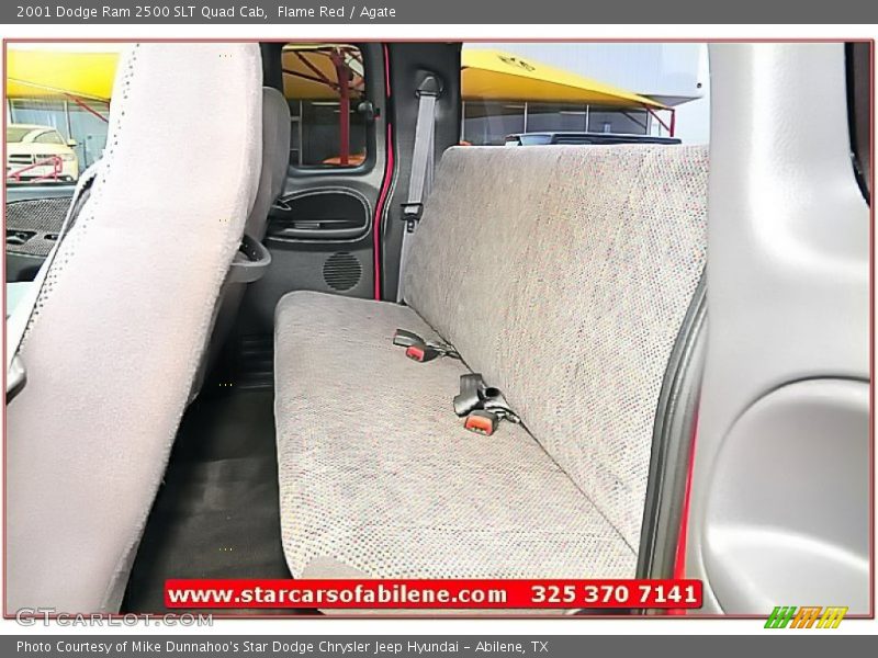 Flame Red / Agate 2001 Dodge Ram 2500 SLT Quad Cab