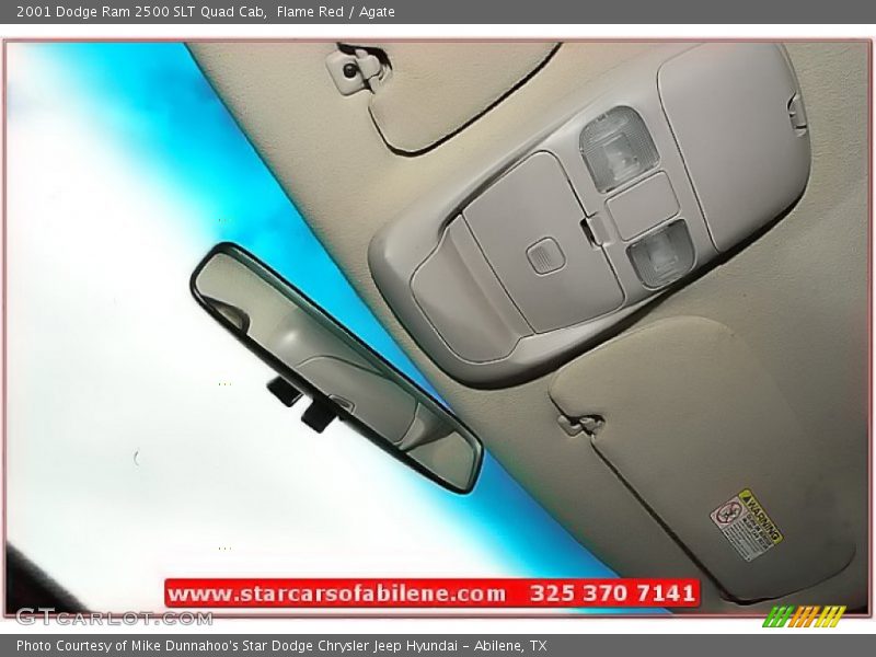 Flame Red / Agate 2001 Dodge Ram 2500 SLT Quad Cab