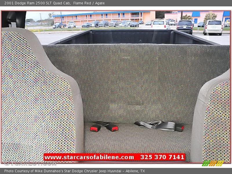 Flame Red / Agate 2001 Dodge Ram 2500 SLT Quad Cab