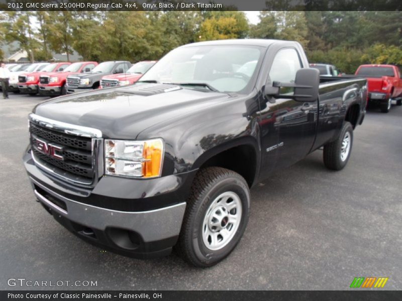 Front 3/4 View of 2012 Sierra 2500HD Regular Cab 4x4