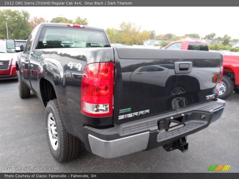  2012 Sierra 2500HD Regular Cab 4x4 Onyx Black