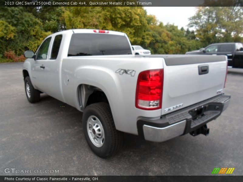 Quicksilver Metallic / Dark Titanium 2013 GMC Sierra 2500HD Extended Cab 4x4
