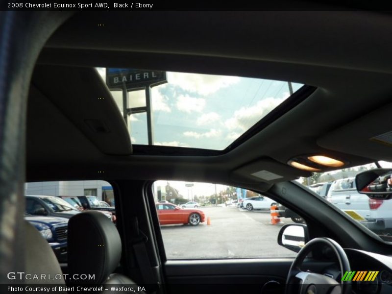 Black / Ebony 2008 Chevrolet Equinox Sport AWD