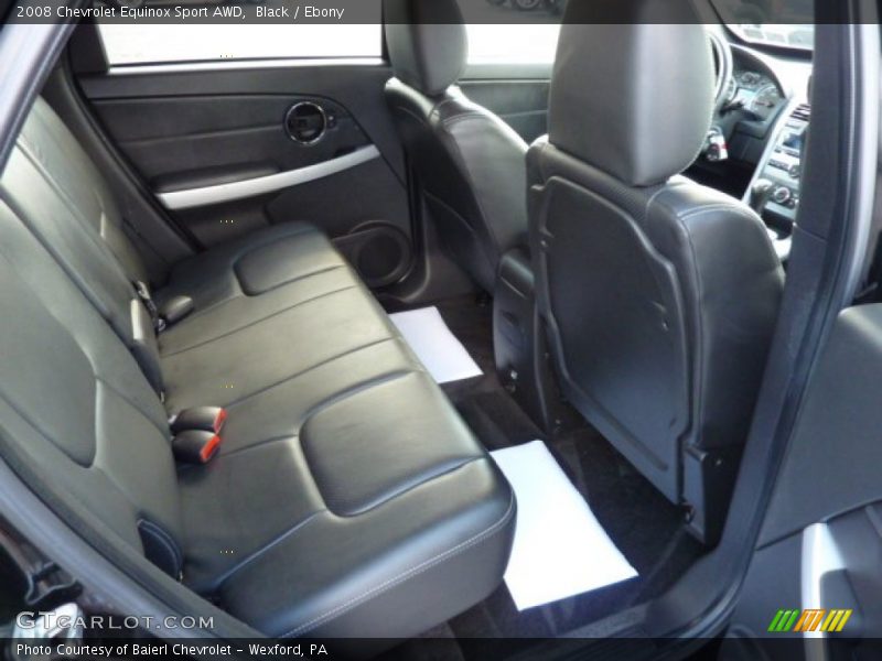 Black / Ebony 2008 Chevrolet Equinox Sport AWD