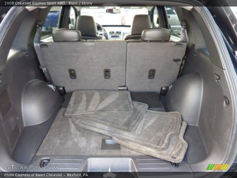  2008 Equinox Sport AWD Trunk