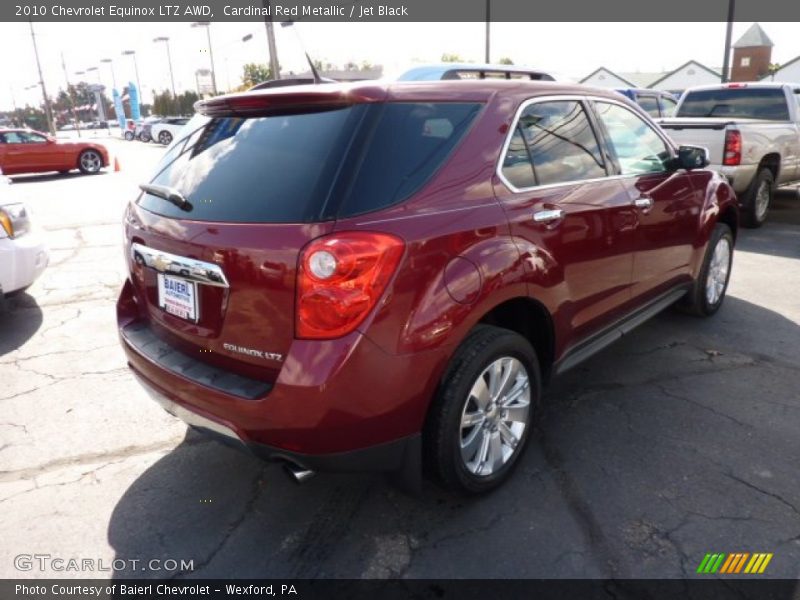 Cardinal Red Metallic / Jet Black 2010 Chevrolet Equinox LTZ AWD
