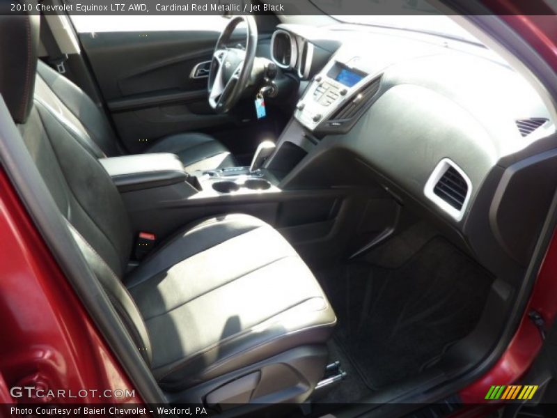 Cardinal Red Metallic / Jet Black 2010 Chevrolet Equinox LTZ AWD