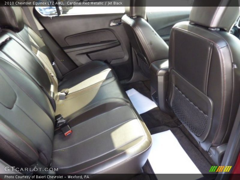 Cardinal Red Metallic / Jet Black 2010 Chevrolet Equinox LTZ AWD