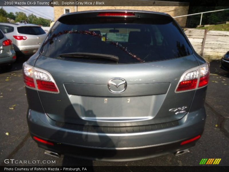 Dolphin Gray Mica / Black 2010 Mazda CX-9 Touring AWD