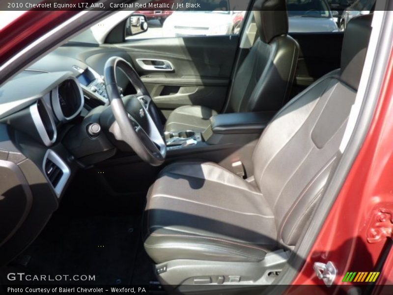 Cardinal Red Metallic / Jet Black 2010 Chevrolet Equinox LTZ AWD