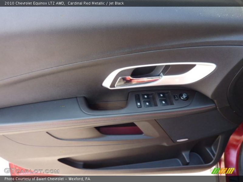 Cardinal Red Metallic / Jet Black 2010 Chevrolet Equinox LTZ AWD