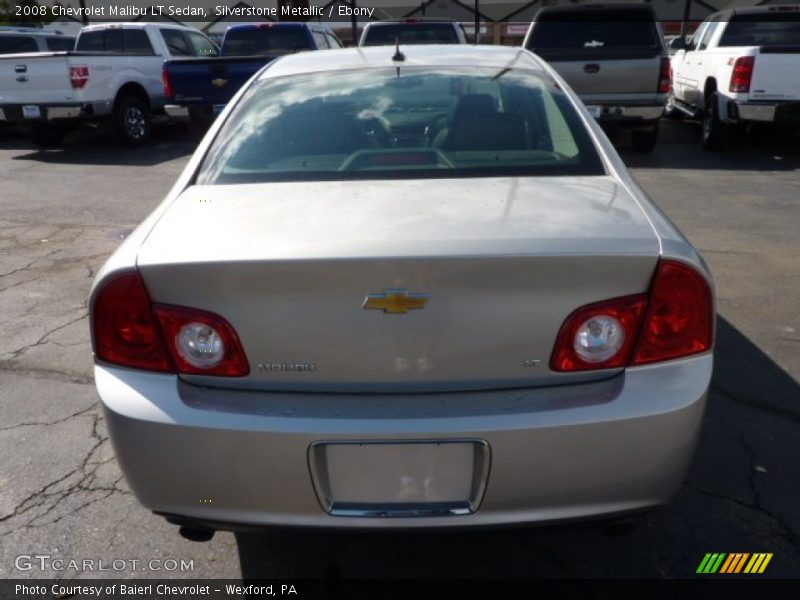 Silverstone Metallic / Ebony 2008 Chevrolet Malibu LT Sedan