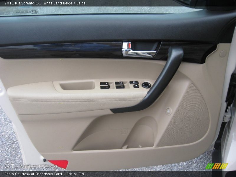 White Sand Beige / Beige 2011 Kia Sorento EX