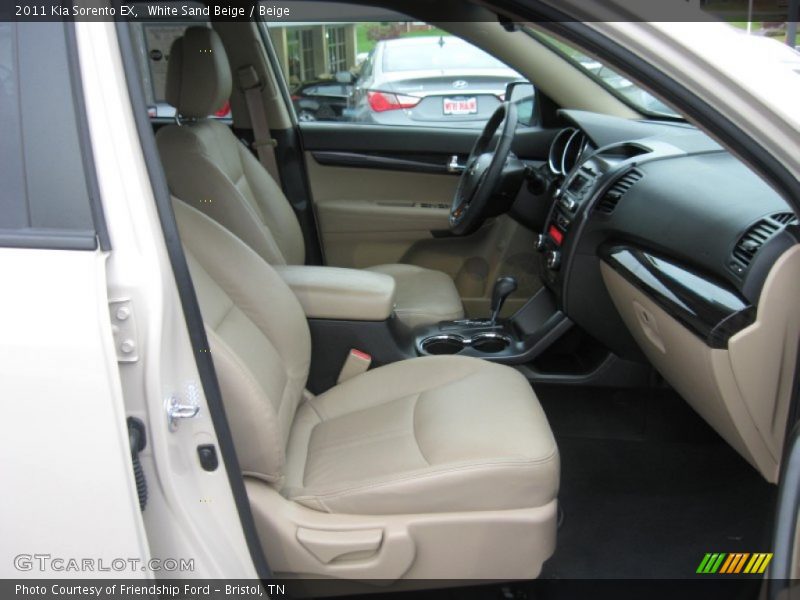 White Sand Beige / Beige 2011 Kia Sorento EX