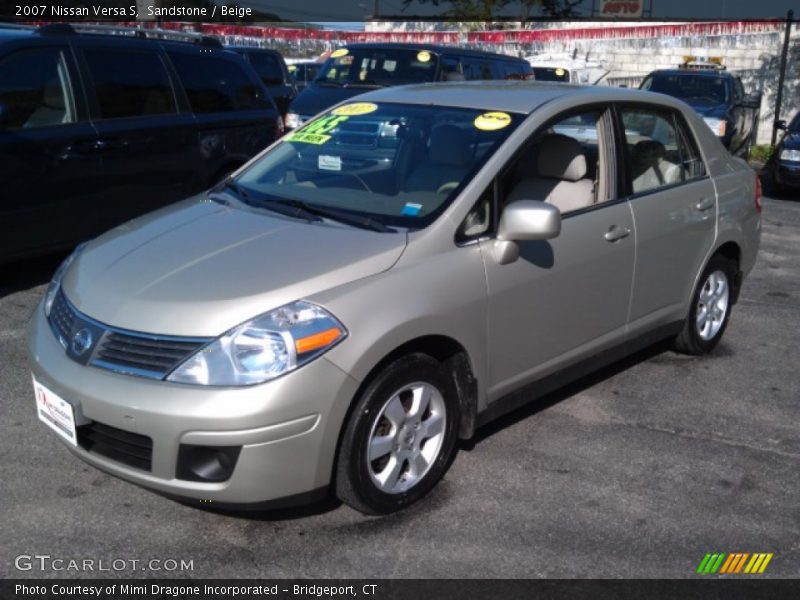 Sandstone / Beige 2007 Nissan Versa S