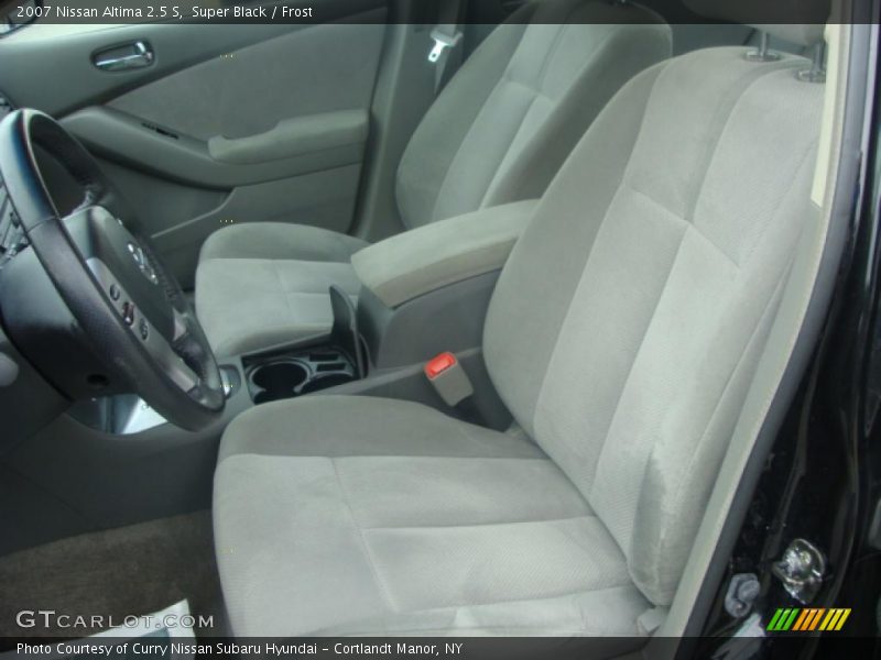 Super Black / Frost 2007 Nissan Altima 2.5 S