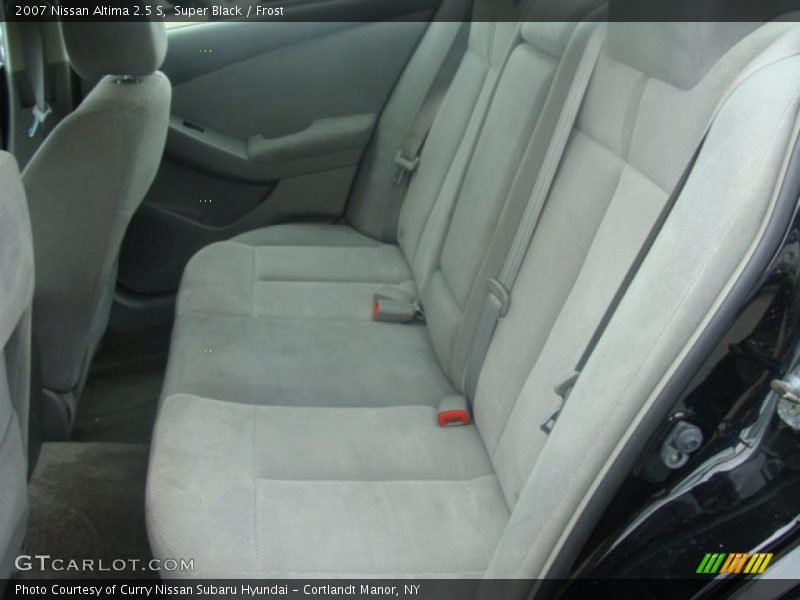 Super Black / Frost 2007 Nissan Altima 2.5 S