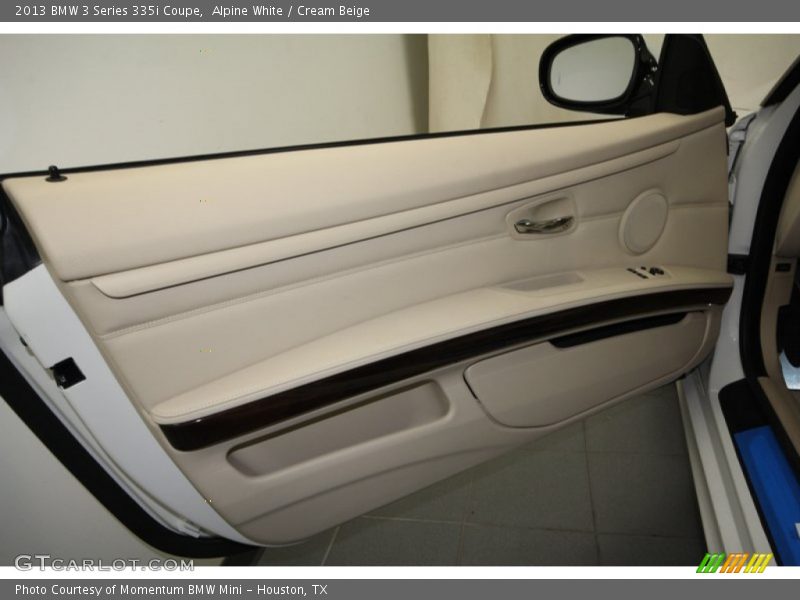 Alpine White / Cream Beige 2013 BMW 3 Series 335i Coupe