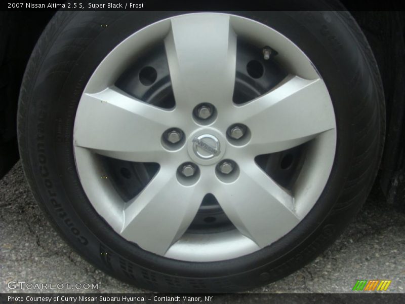 Super Black / Frost 2007 Nissan Altima 2.5 S