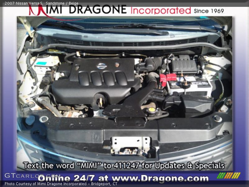 Sandstone / Beige 2007 Nissan Versa S