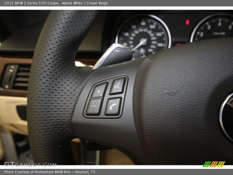 Alpine White / Cream Beige 2013 BMW 3 Series 335i Coupe