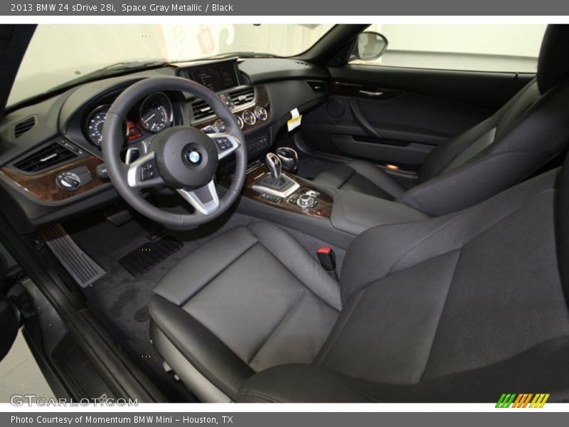 Black Interior - 2013 Z4 sDrive 28i 