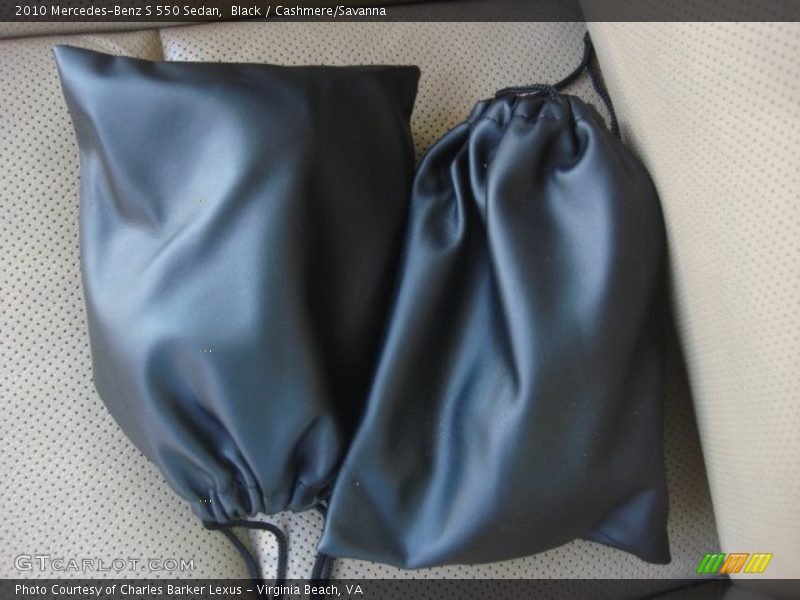 Black / Cashmere/Savanna 2010 Mercedes-Benz S 550 Sedan